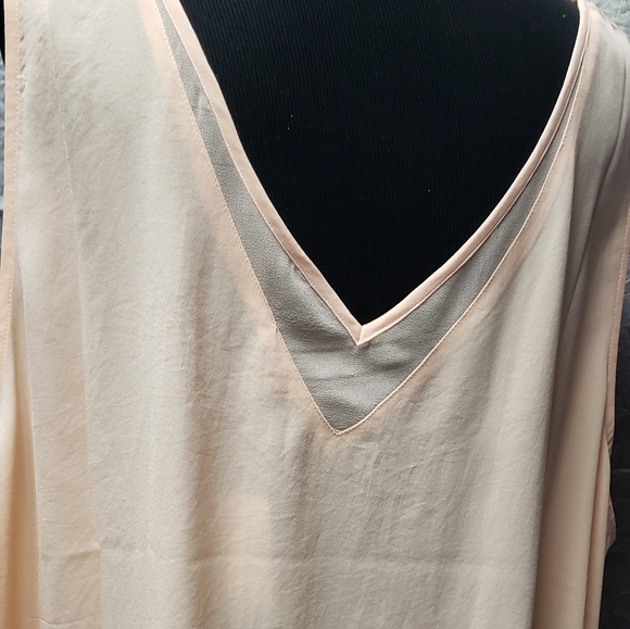 Maurices plus size 4x peach fancy tank top nwt - Picture 3 of 4